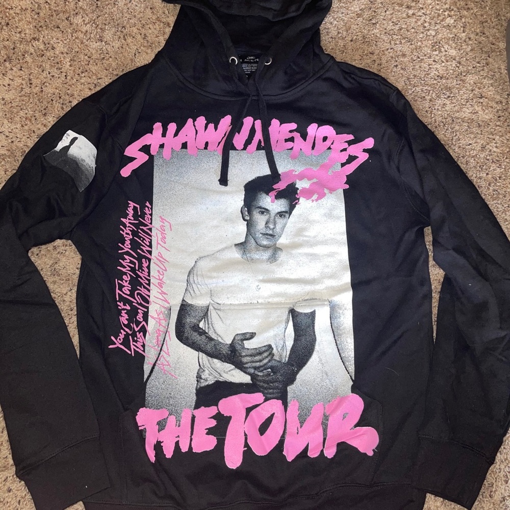 shawn mendes rare merch hoodie